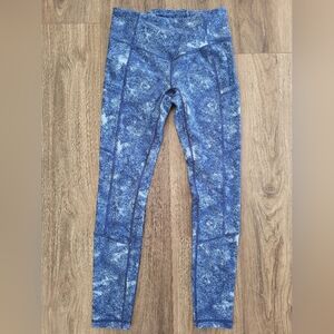 BNWOT- Joe Fresh Kids Leggings in Blue Print
